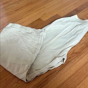 Wheat colored linen pants size XS